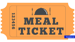 Meal Tickets for Saturday evening